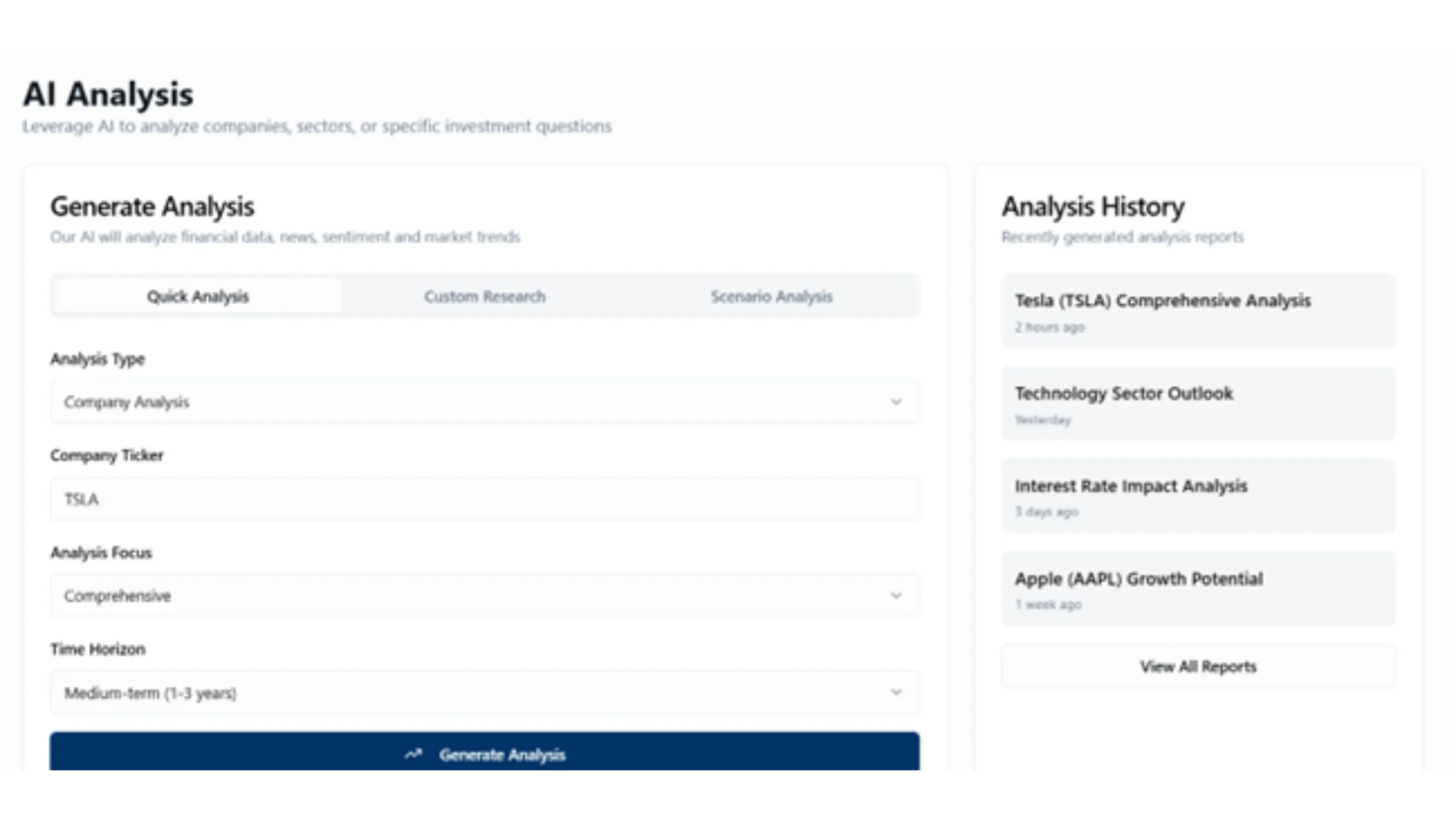 Financial Advisor Assistant Screenshot 4 Scaled