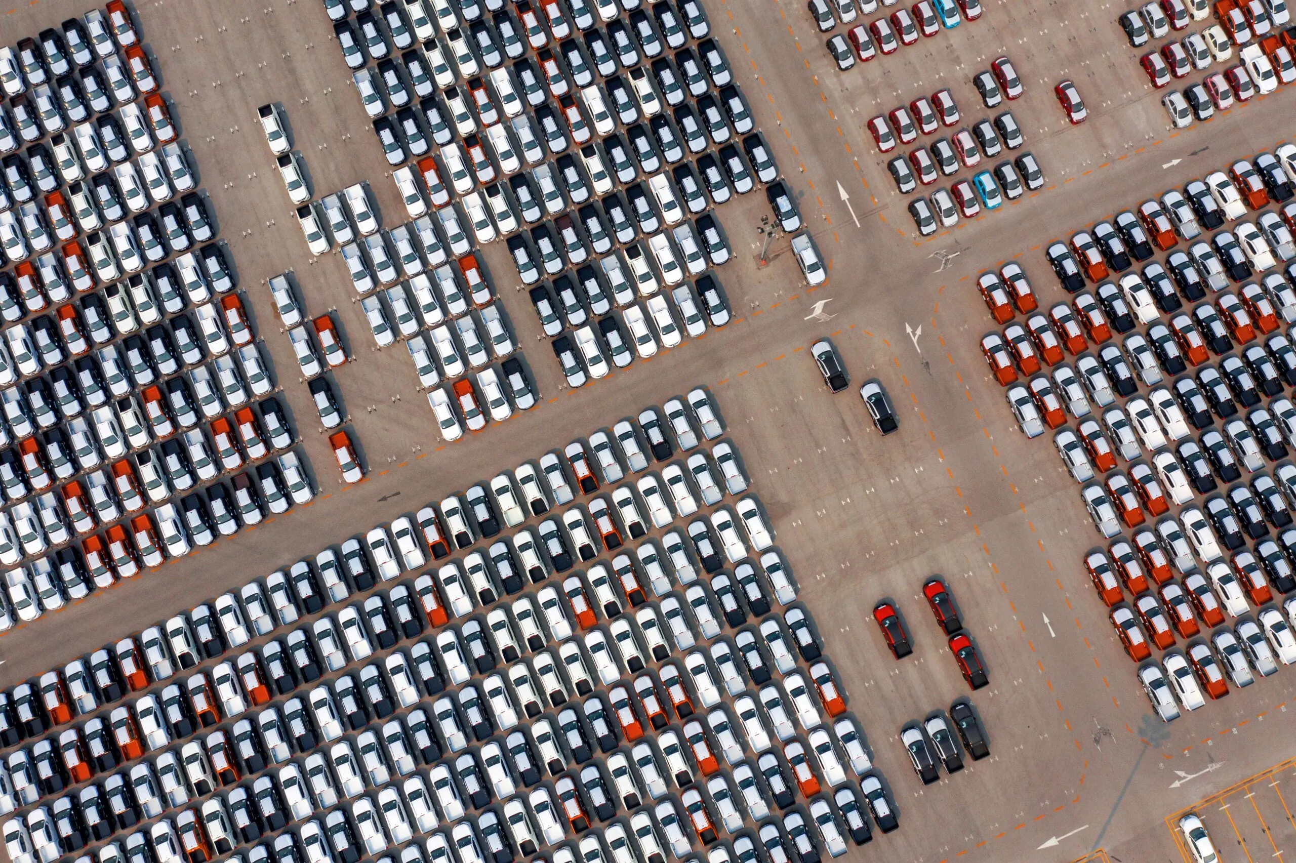 aerial-view-new-cars-parking-port-automobile-factory
