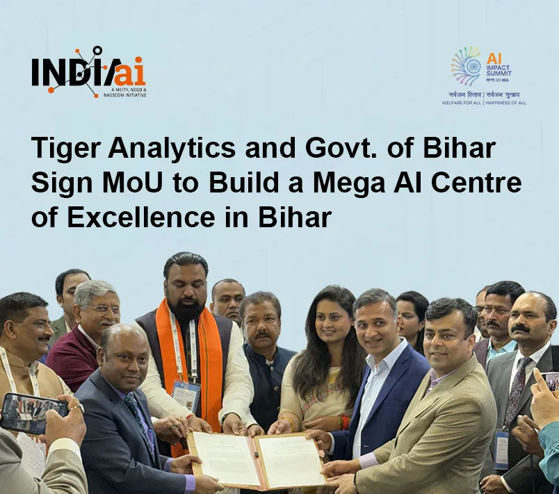 Tiger Analytics Govt Of Bihar Sign MoU